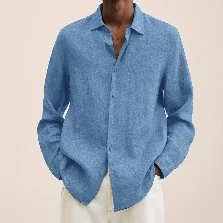 Nathan | Button Down Long Sleeve Shirt