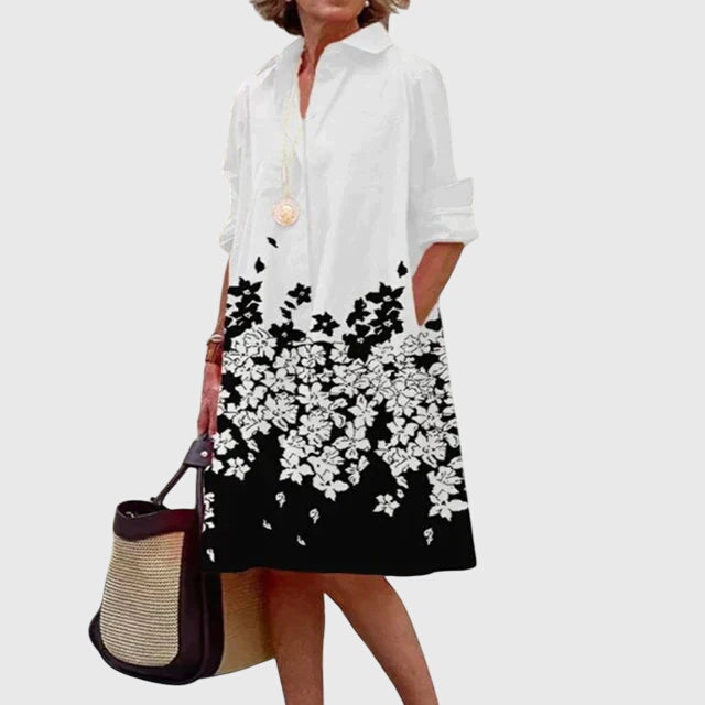 Celine | Casual Pocket Midi Dress