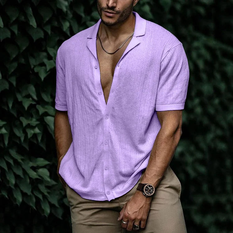 Bradley | Short Sleeve Casual Button Shirt