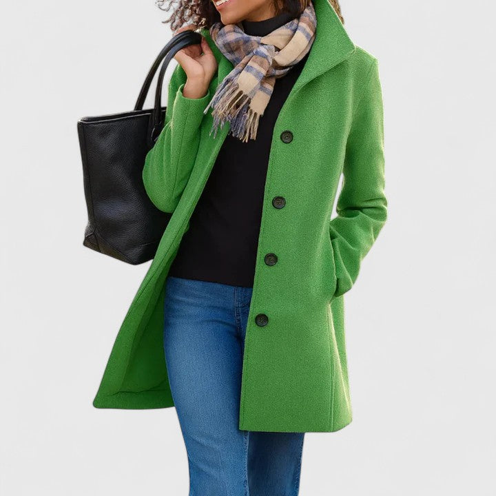 Irma | Classic Button Coat