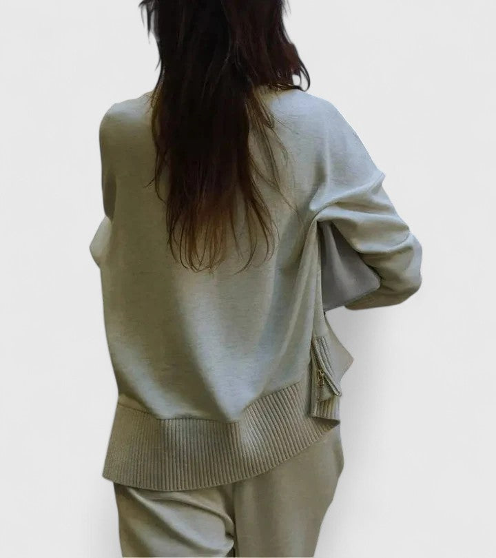 Almeta | High-Neck Knit Set