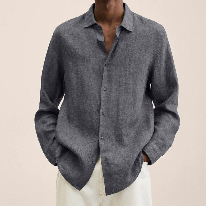 Nathan | Button Down Long Sleeve Shirt
