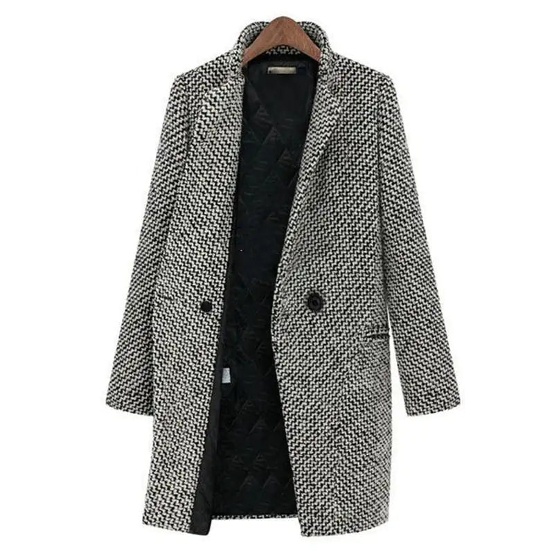 Deena | Wool Longline Coat