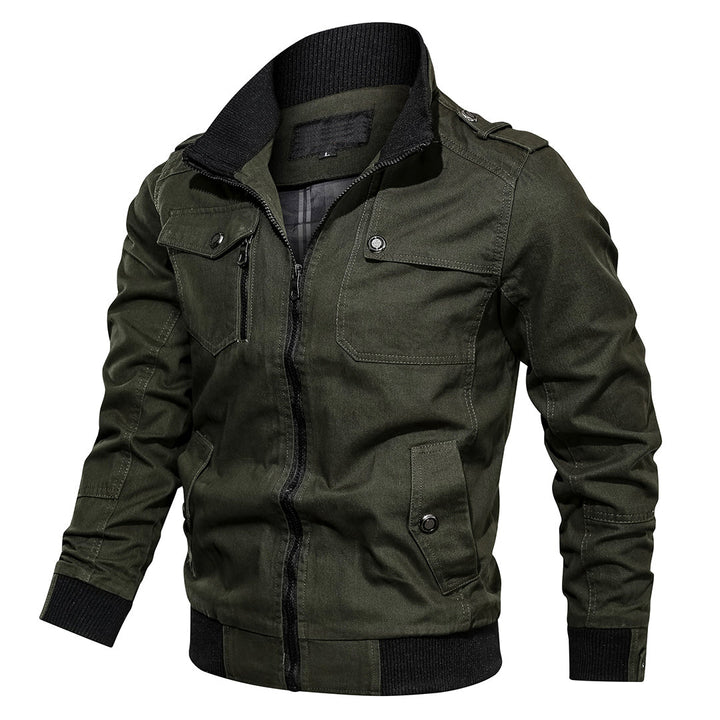 Aiden | Multi-Pocket Bomber Jacket