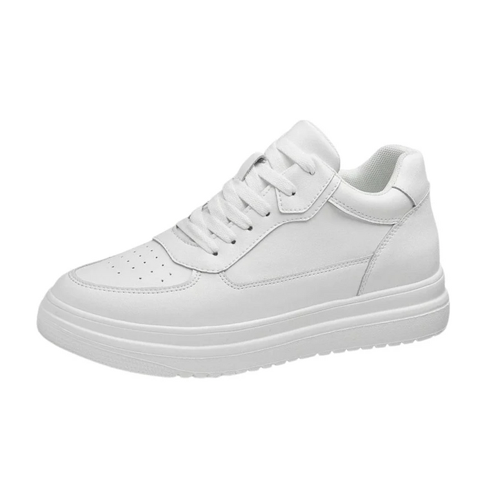 Audrey | Platform Lace-Up Low-Top Sneakers