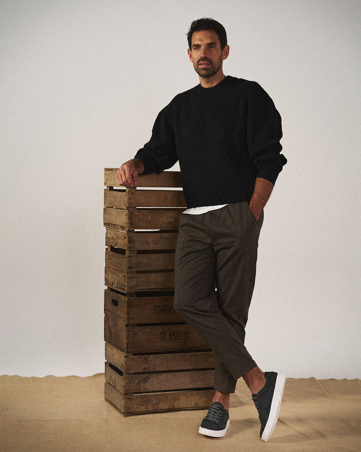 Cedric | Minimal Lace-Up Low-Cut Sneakers