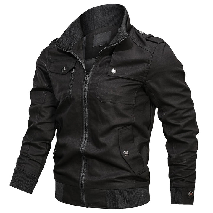 Aiden | Multi-Pocket Bomber Jacket