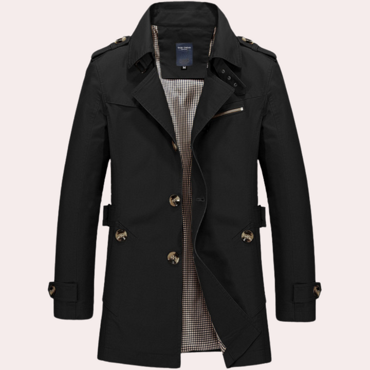Dale | Slim-Fit Double-Breasted Trench Coat