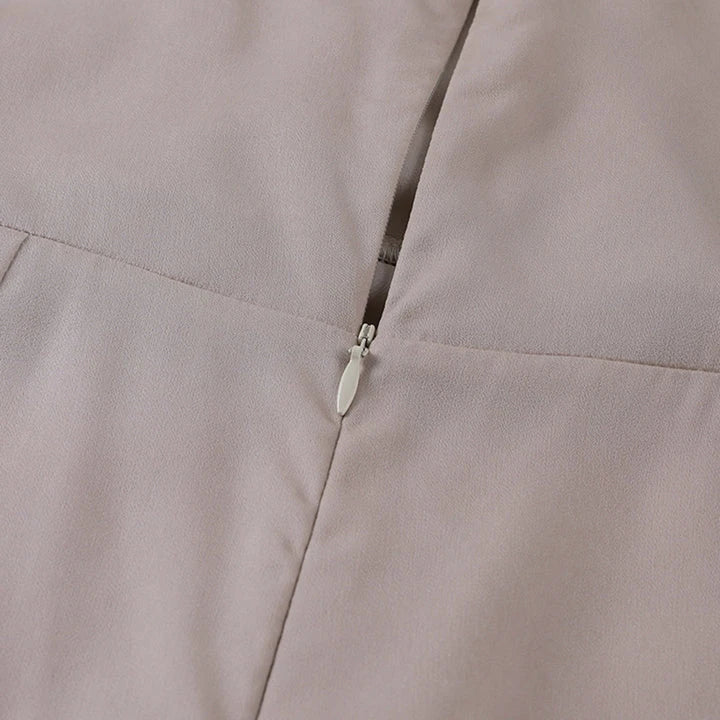 Tatum | Satin Slip Dress with Thigh Slit