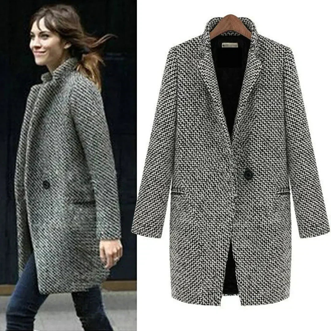Deena | Wool Longline Coat