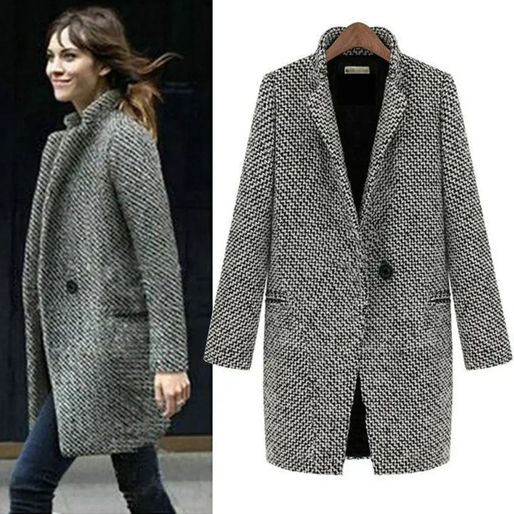 Deena | Wool Longline Coat