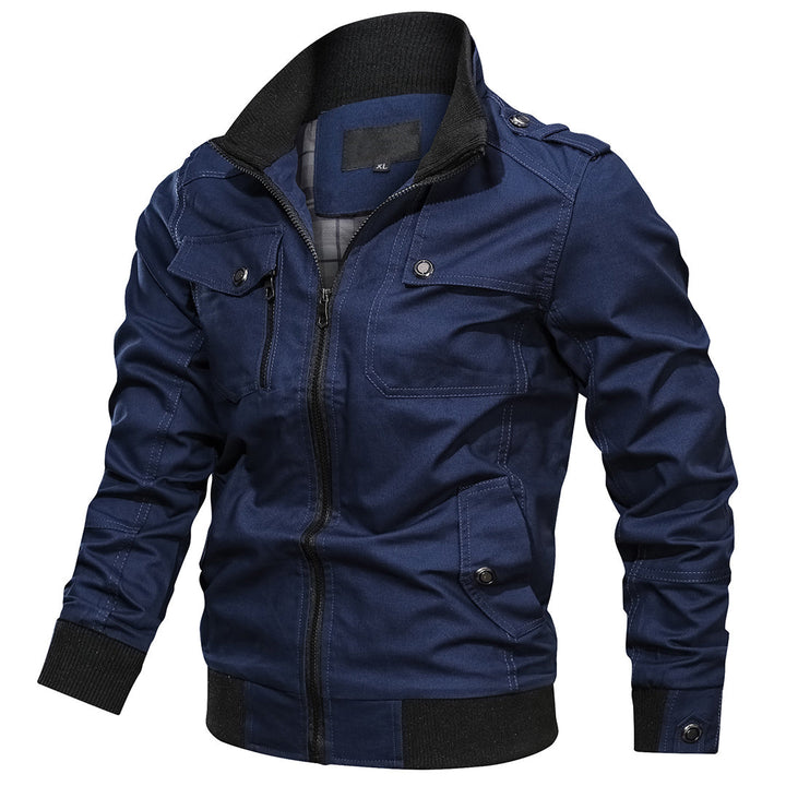 Aiden | Multi-Pocket Bomber Jacket