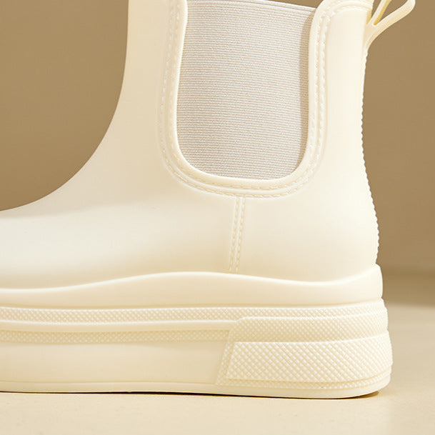Mya | Platform Chelsea Boots with Elastic Side