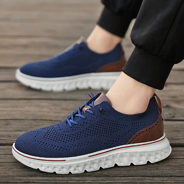 Bryce | Lace-Up Knit Sneakers