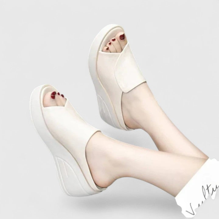 Parisa | Open Toe Platform Wedge Sandals