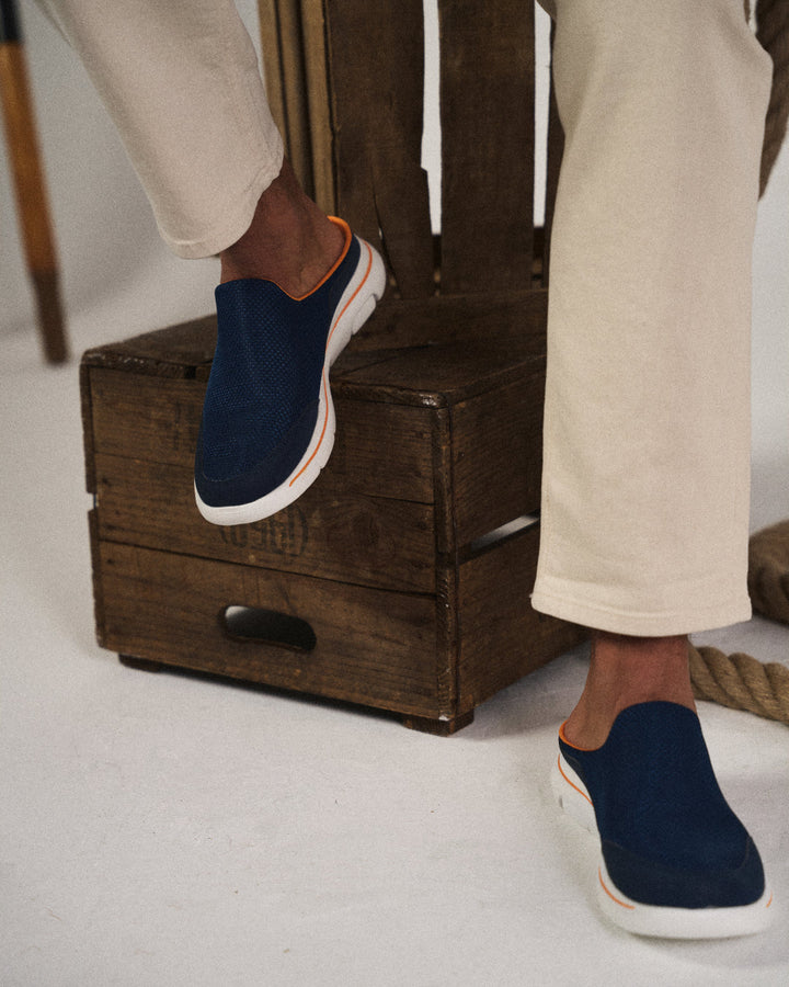 Brice | Closed Toe Slip-On Mule Sliders