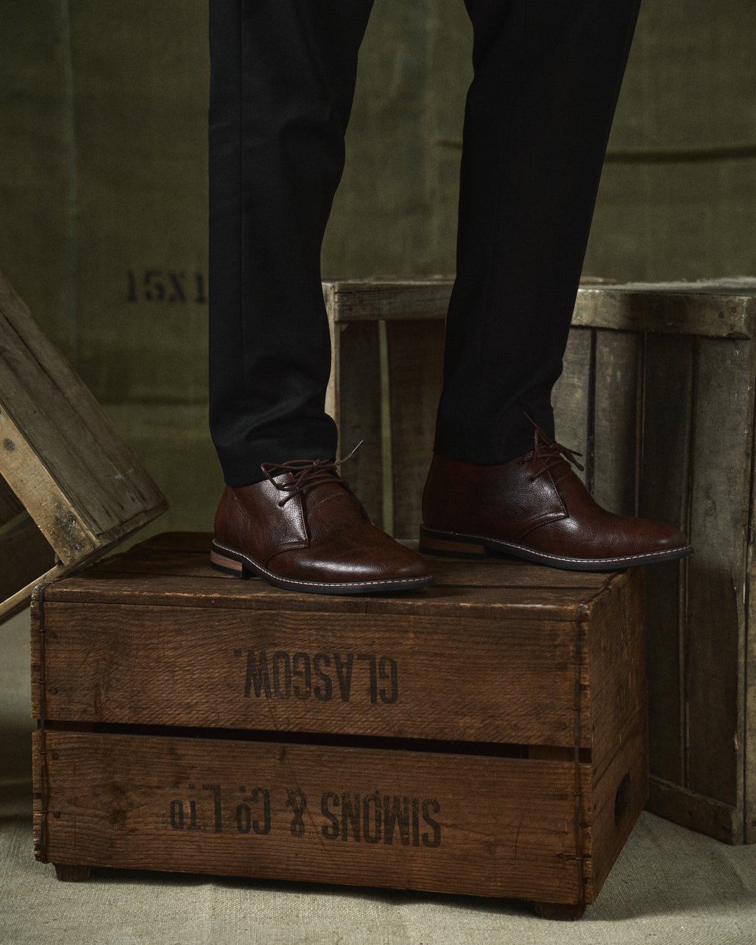 Preston | Classic Lace-Up Ankle Boots