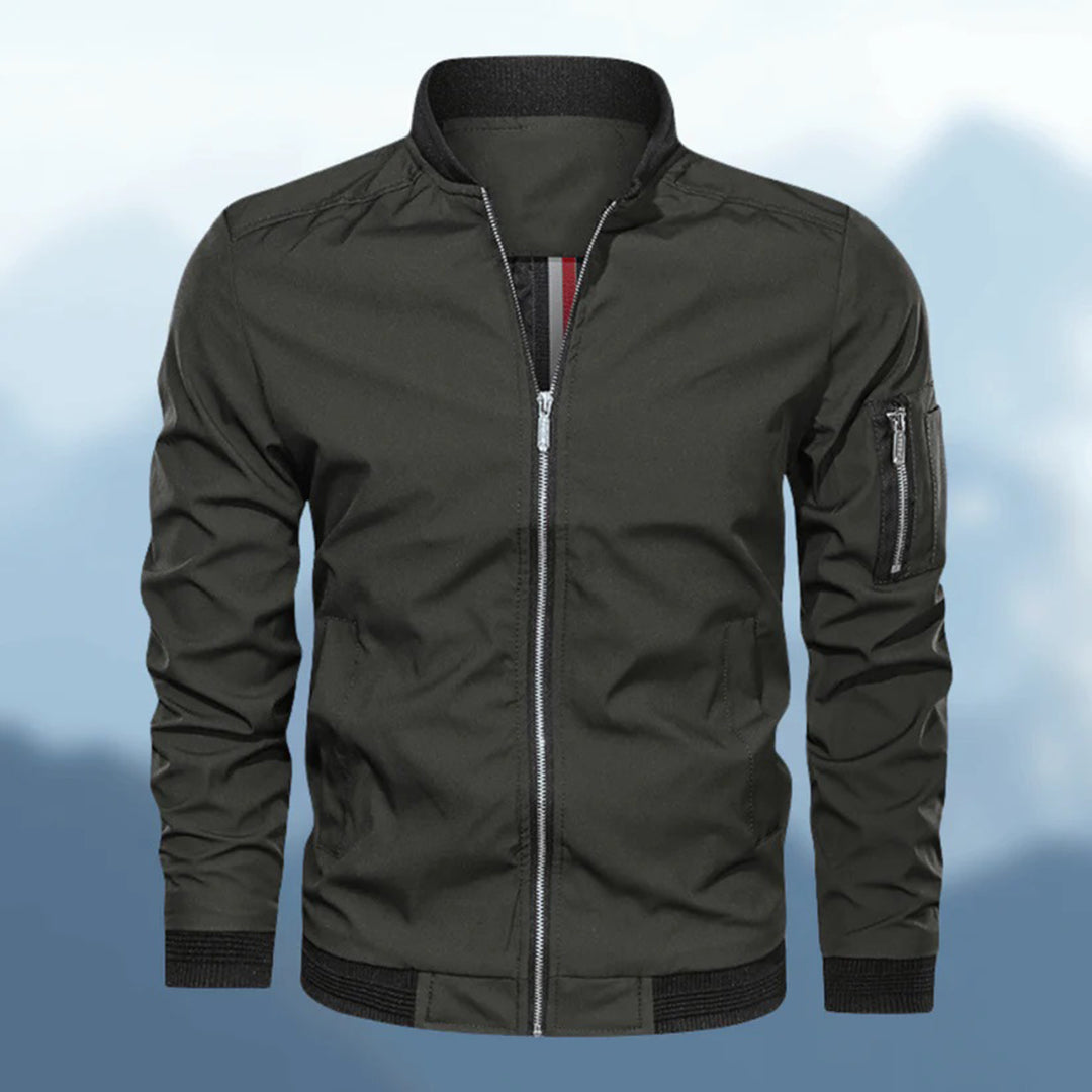 Ambrose | Slim-Fit Bomber Jacket