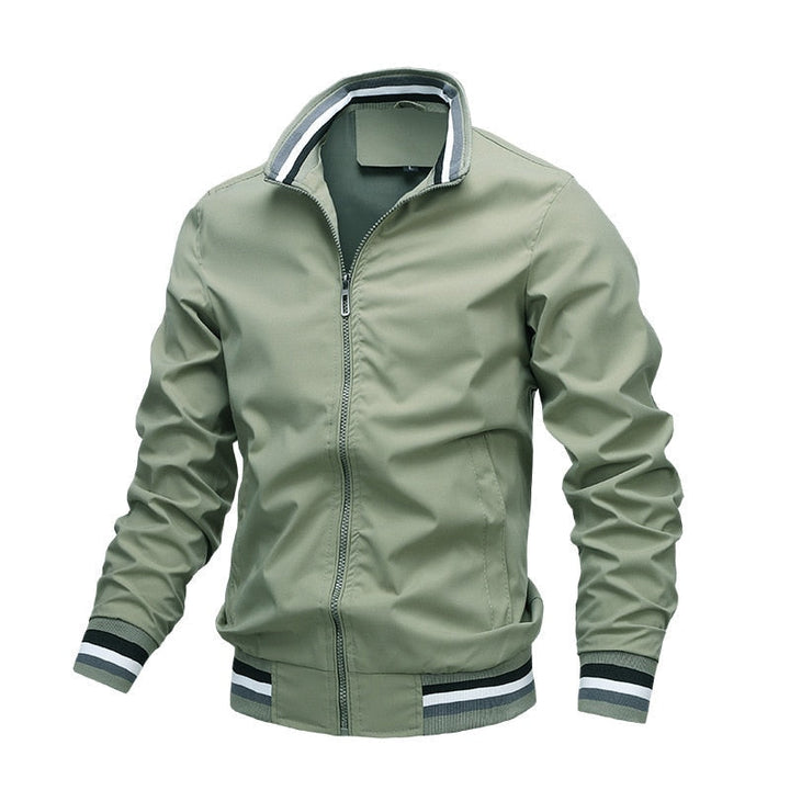 Damon | Lightweight Zip Bomber Jacket