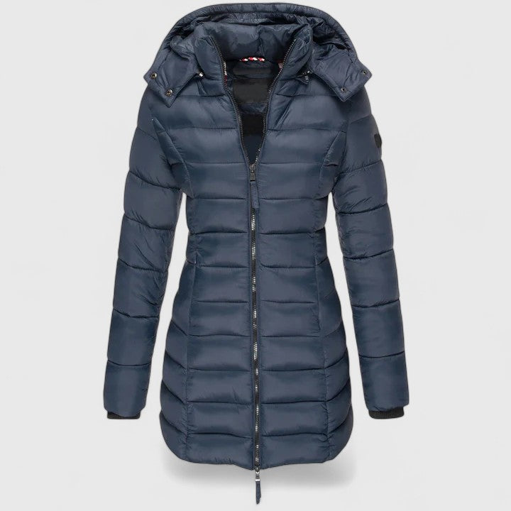 Akina | Slim Fit Parka Coat