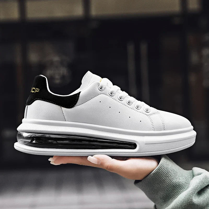 Bo | Thick Sole Lace-Up Sneakers