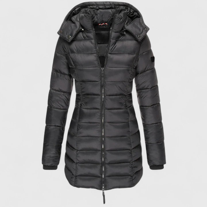 Akina | Slim Fit Parka Coat