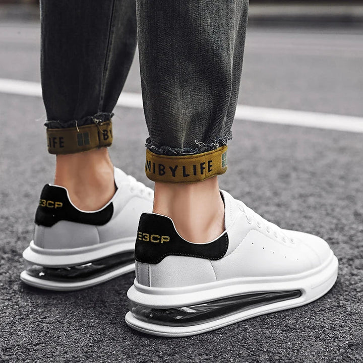 Bo | Thick Sole Lace-Up Sneakers