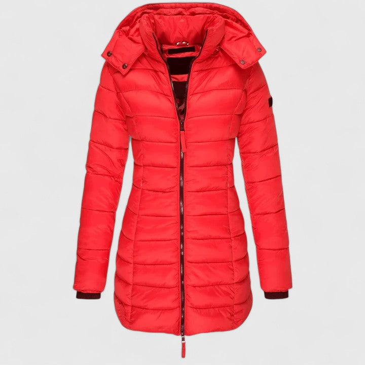 Akina | Slim Fit Parka Coat