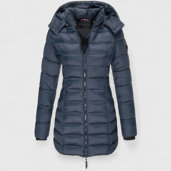 Akina | Slim Fit Parka Coat