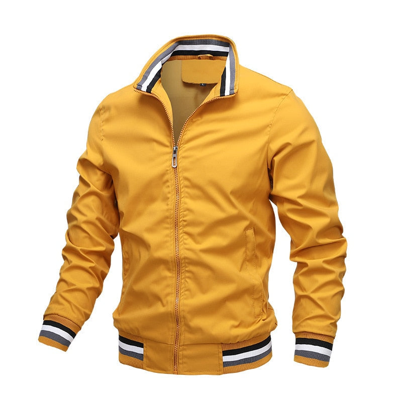 Damon | Lightweight Zip Bomber Jacket
