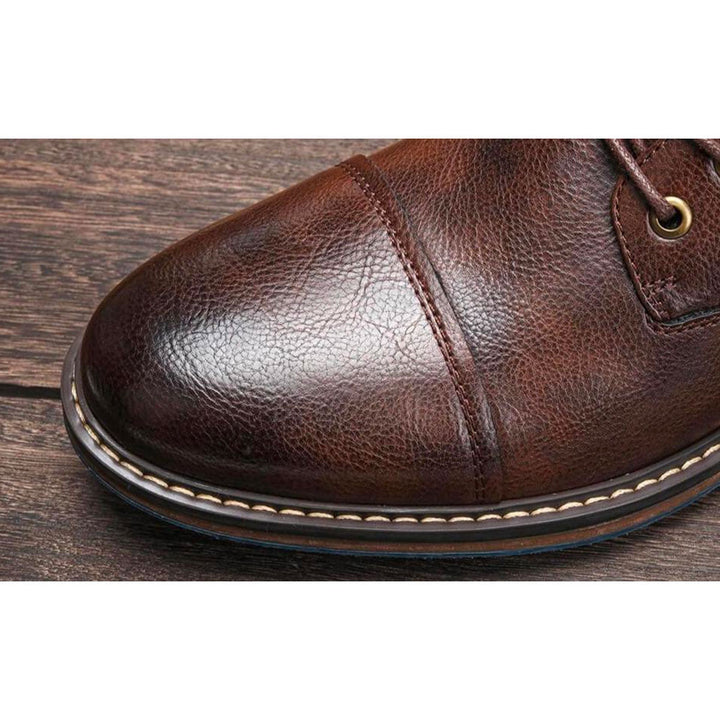 Adrian | Ankle-High Lace-Up Sneakers