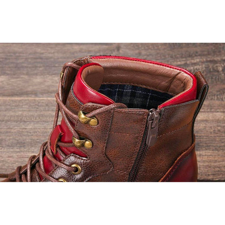 Adrian | Ankle-High Lace-Up Sneakers