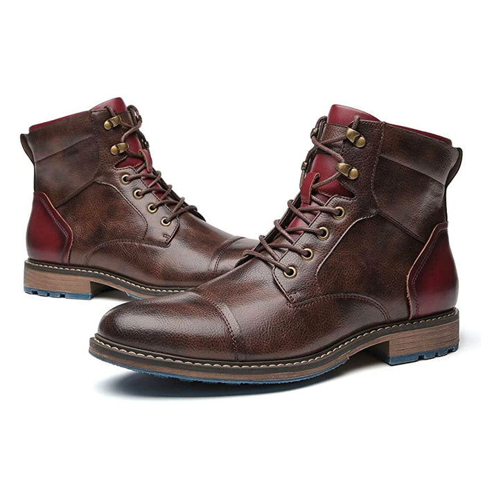 Adrian | Ankle-High Lace-Up Sneakers