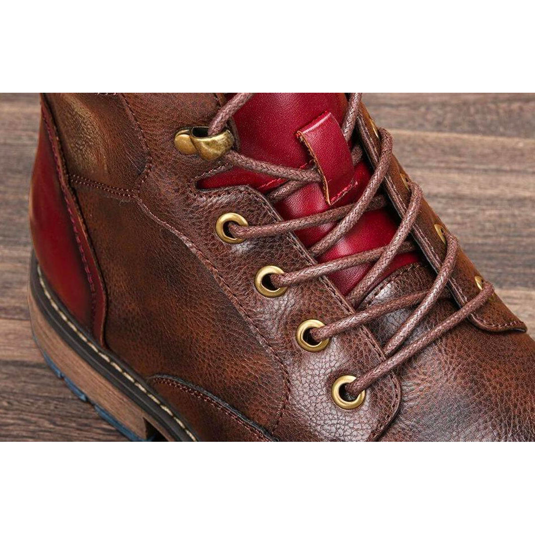 Adrian | Ankle-High Lace-Up Sneakers