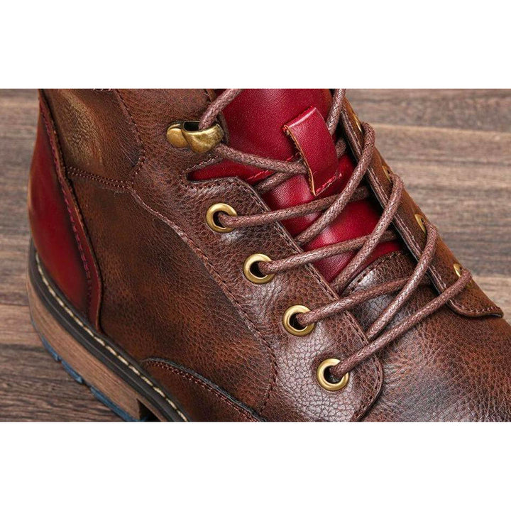 Adrian | Ankle-High Lace-Up Sneakers