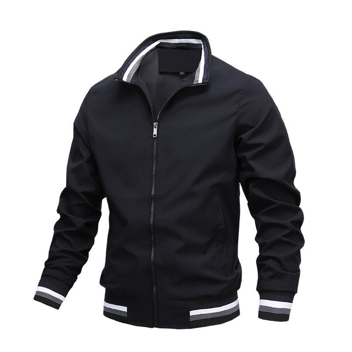 Damon | Lightweight Zip Bomber Jacket