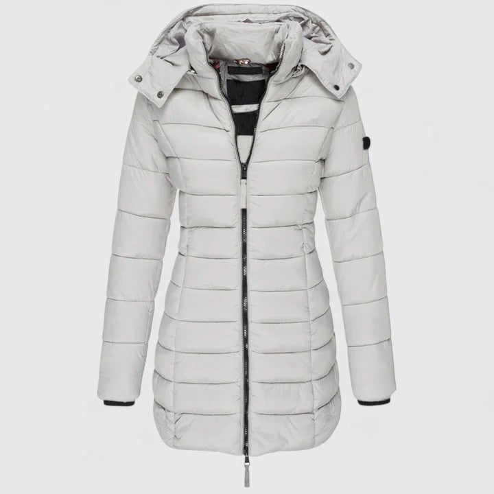 Akina | Slim Fit Parka Coat