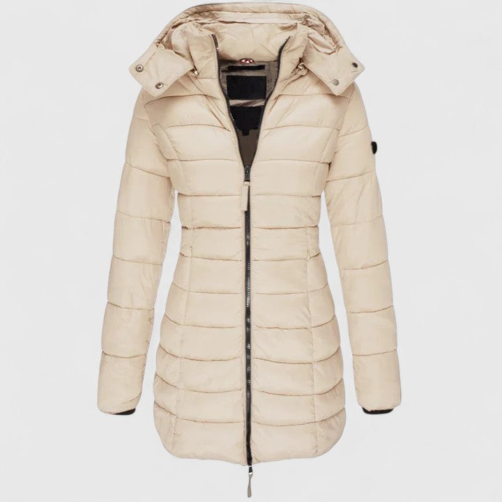 Akina | Slim Fit Parka Coat