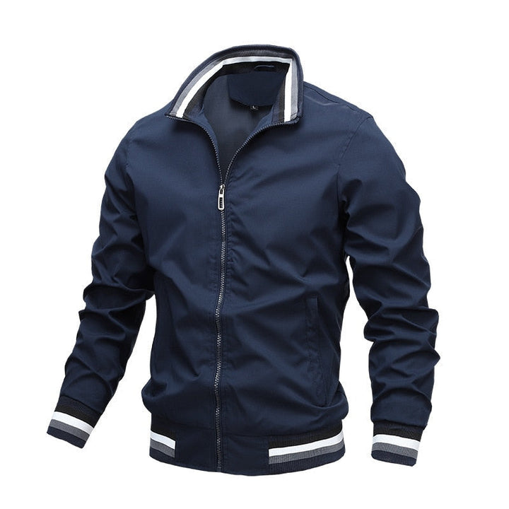 Damon | Lightweight Zip Bomber Jacket