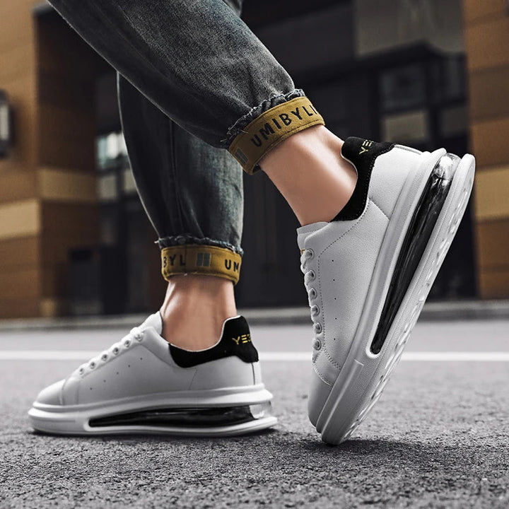 Bo | Thick Sole Lace-Up Sneakers