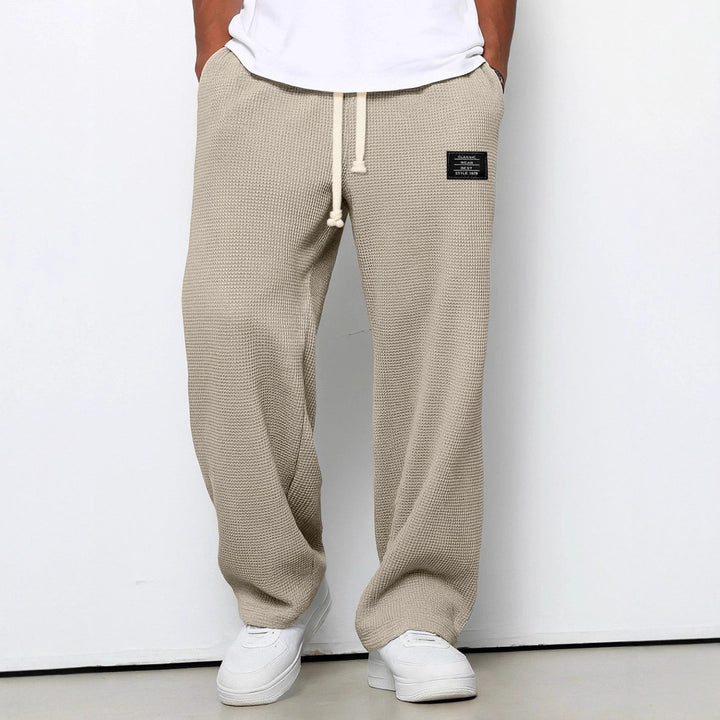 Arjun | Drawstring Wide Leg Lounge Pants