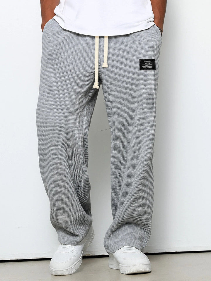 Arjun | Drawstring Wide Leg Lounge Pants