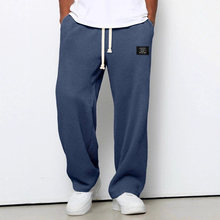 Arjun | Drawstring Wide Leg Lounge Pants