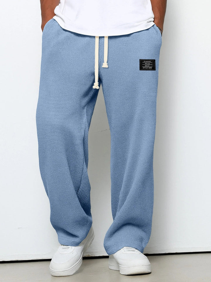 Arjun | Drawstring Wide Leg Lounge Pants