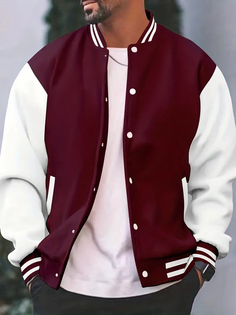 Allen | Retro Letterman Varsity Jacket