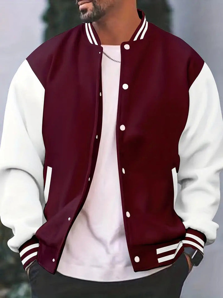 Allen | Retro Letterman Varsity Jacket