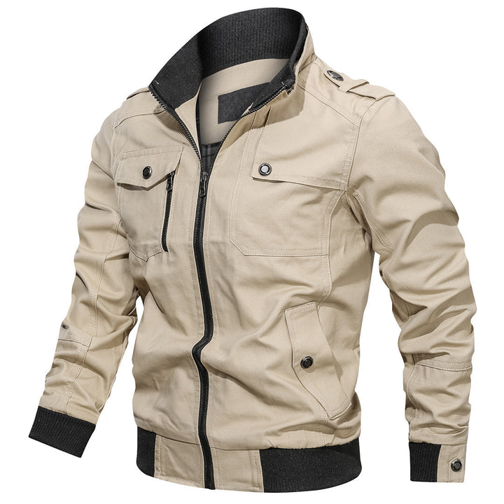 Aiden | Multi-Pocket Bomber Jacket