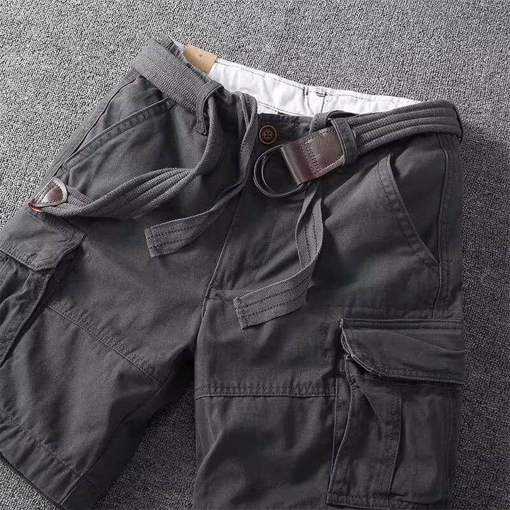 Nash | Belted Multi Pocket Cargo Shorts