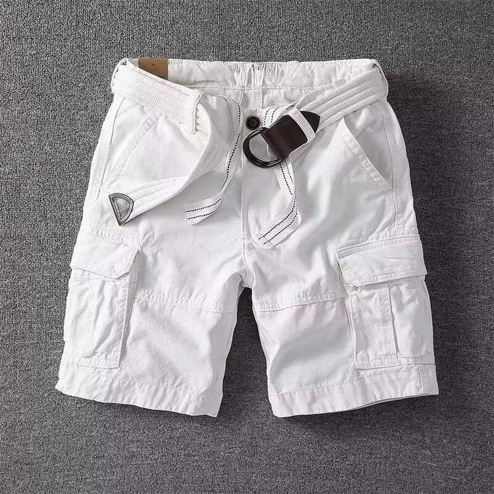 Nash | Belted Multi Pocket Cargo Shorts
