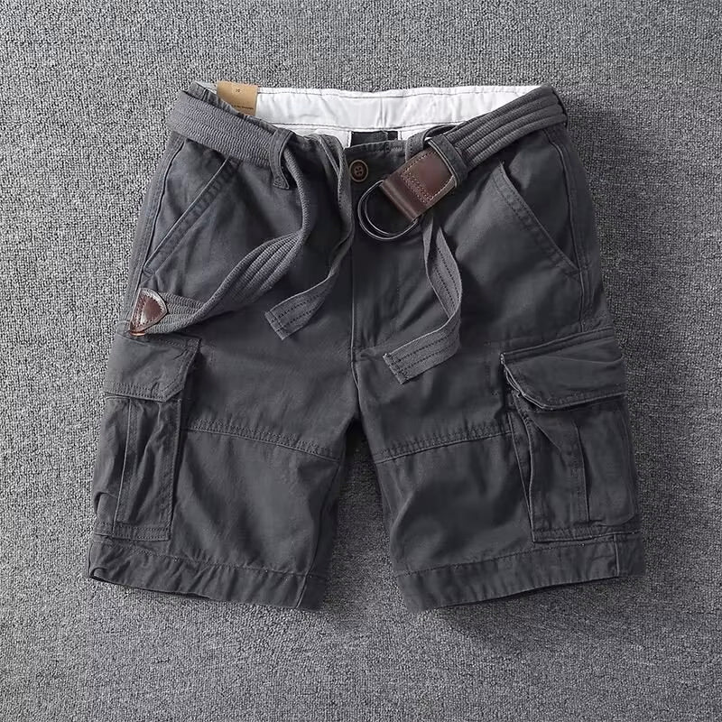 Nash | Belted Multi Pocket Cargo Shorts